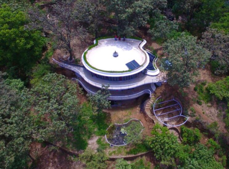 Monastery Aerial View